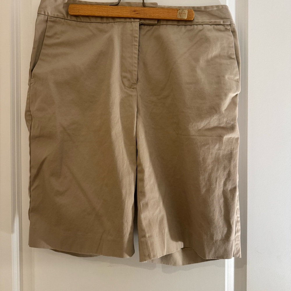 Liz Claiborne Classic Tan Women's Bermuda Shorts